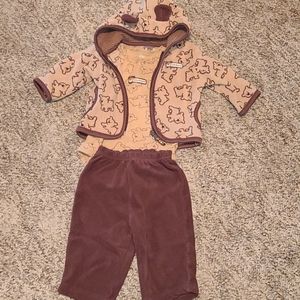 Carter's infant boys 6mo 3 piece set